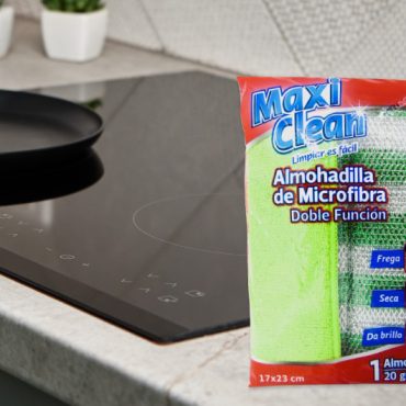 Almohadilla doble función Maxiclean para estufas de acero o vitrocerámica