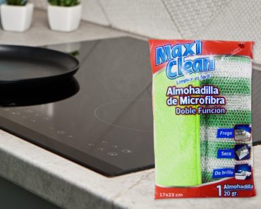 Almohadilla doble función Maxiclean para estufas de acero o vitrocerámica